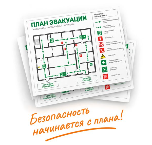 План эвакуации